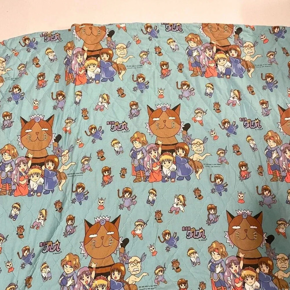 Vintage 1994  Mahojin Guru Guru Twin Duvet Cover Anime Bedodo - Picture 14 of 16